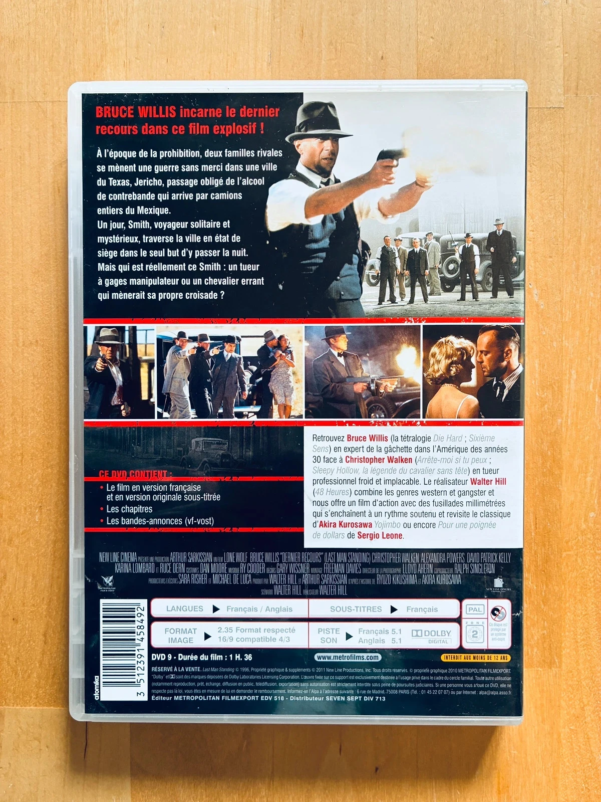 DVD Laatste Redmiddel Bruce Willis. – photo 3